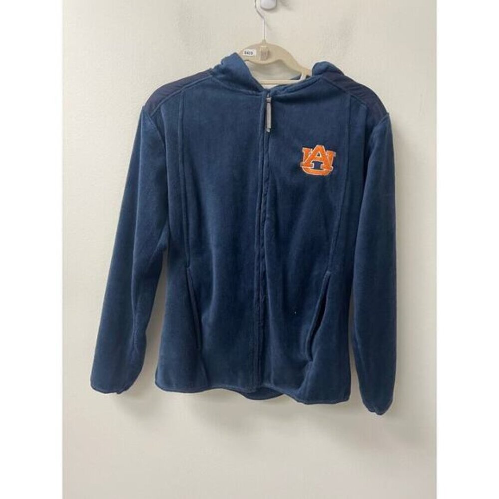 Auburn Zip Up Hooded Fleece Sz Small